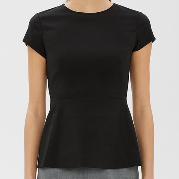 Theory Carrian R Top Poplin NWT - Picture 5 of 5